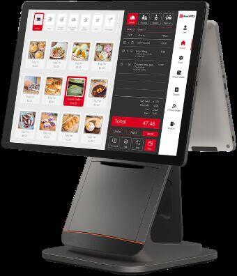 (4 IN 1) STATION BUNDLE T3 80MM 15" - BUILT-IN PRINTER